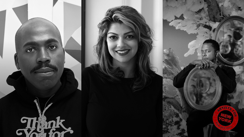 Image for news titled In Conversation: Bronx Museum’s Jasmine Wahi with Derrick Adams and Sanford Biggers