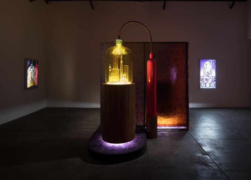Thumbnail image for event called Exhibition Walkthrough with Artist Samara Golden