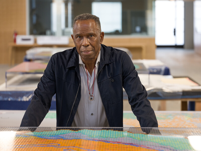 Thumbnail image for press titled Charles Gaines: Peeling back the layers